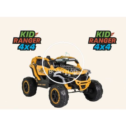 KidRanger - 4x4 - 24V - Sárga