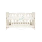 Kloé - 70 x 140 - es Átalakítható Gyermekágy - Fűz - Krém 