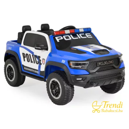 RAM Police Gyermek Elektromos Rendőrautó – Kék