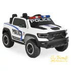 RAM Police Gyermek Elektromos Rendőrautó – Fehér