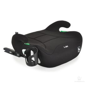 I-JET ülésmagasító ISOFIX 125–150 cm - Fekete