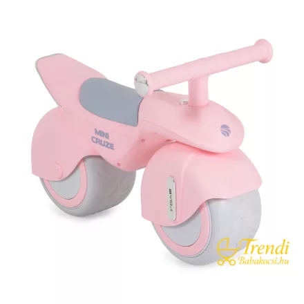 Mini futóbicikli rózsaszín – kényelmes ülés, csúszásmentes markolat, ergonomikus forma