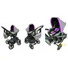 Gallardo Firkon Limited - 3in1 multifunkciós babakocsi - Purple