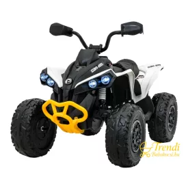   Quad Can-am Maverick ATV elektromos quad - Fehér - 24V-2×200W motorral