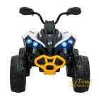 Quad Can-am Maverick ATV elektromos quad - Fehér - 24V-2×200W motorral