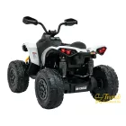 Quad Can-am Maverick ATV elektromos quad - Fehér - 24V-2×200W motorral