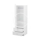 Félix - Csillagos állószekrény bal elem - Fehér