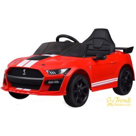 Ford Mustang Shelby GT500 piros elektromos kisautó gyerekeknek – 12V