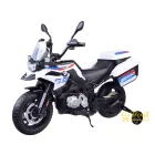 BMW F850 GS prémium gyerek elektromos motor szemből – Trendi Babakocsi