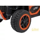 Elektromos autó Farmer Truck UTV Racing 4x4 24V - Narancs