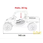 Elektromos autó Farmer Truck UTV Racing 4x4 24V - Piros