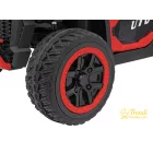 Elektromos autó Farmer Truck UTV Racing 4x4 24V - Piros