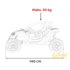 Óriás buggy 2 személyes elektromos autó - Sárga