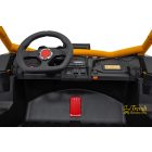 Óriás buggy 2 személyes elektromos autó - Sárga