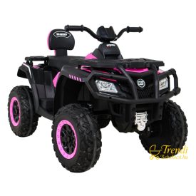 Quad XXL - 4×4 elektromos – Pink - 24V - 4×80W