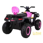 Quad XXL - 4×4 elektromos – Pink - 24V - 4×80W
