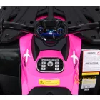 Quad XXL - 4×4 elektromos – Pink - 24V - 4×80W