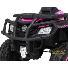 Quad XXL - 4×4 elektromos – Pink - 24V - 4×80W