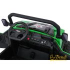 XXL Farmer Teherautó elektromos – Zöld, 4×200W, 24V, 2 személyes