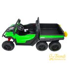 XXL Farmer Teherautó elektromos – Zöld, 4×200W, 24V, 2 személyes