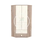 Viki - Sarokszekrény - Krém - Fűz