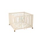 Timba 2. - 120 x 120 cm - es emelhető, görgős járóka - Borostyán