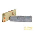  GAMEZONE összecsukható járóka szőnyeggel és 60 labdával – 180×200 cm – Bézs