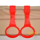  GAMEZONE összecsukható járóka szőnyeggel és 60 labdával – 180×200 cm – Bézs