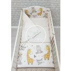 Sweet Time - Bézs - 3 részes babaágynemű szett - Bébi méret