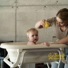 Tega Baby bézs összecsukható kád lefolyódugóval és hőmérővel