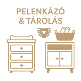 Pelenkázó & tárolás