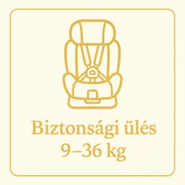 Biztonsági ülés 9 - 36 Kg