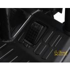 XXL elektromos traktor utánfutóval - Zöld - 24V - 2×200W