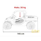 Elektromos autó Farmer Truck UTV Racing 4x4 24V - Kék