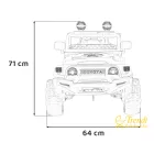 Toyota FJ Cruiser elektromos kisautó – fehér