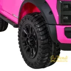 XXL Ford Super Duty elektromos kisautó - rózsaszín
