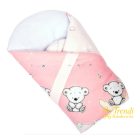 Kókuszpólya - Maci és Hold - Rózsaszín