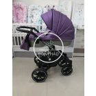 Gallardo Firkon ECO - 3in1 multifunkciós babakocsi - 45 (Lila - Szürke ECO Bőr)