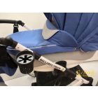 Gallardo Firkon ECO - 3in1 multifunkciós babakocsi - 46 (Kék - Szürke ECO Bőr)