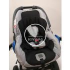 Gallardo Firkon ECO - 3in1 multifunkciós babakocsi - 46 (Kék - Szürke ECO Bőr)