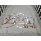 Holdon ülő Macik - Bézs - Babafészek