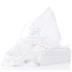 Textil pelenka - 70 x 70cm - 10 db - Fehér