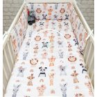 Indián állatkák  - 3 részes babaágynemű szett - Bébi méret