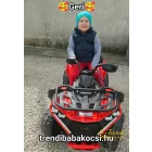 Quad XXL - 4x4 - Piros - Távirányítóval