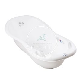 Piskóta kád - 102 cm - Bagoly - Fehér