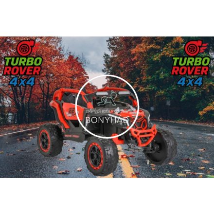 TurboRover - 4x4 - 24V - Piros