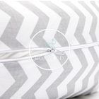 Szoptatós, Kismama párna - Zigzag Grey White