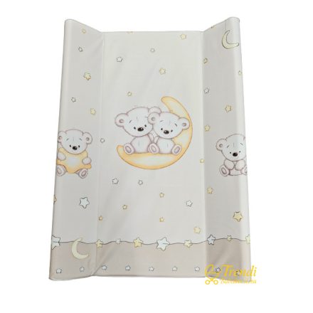 Pelenkázó lap - Puha - 70 x 50 cm - Maci bézs