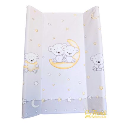 Pelenkázó lap - Puha - 70 x 50 cm - Maci szürke