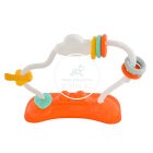 „Fejlesztő játék babáknak 6 hónapos kortól – 360° forgó ülés és interaktív játékok”